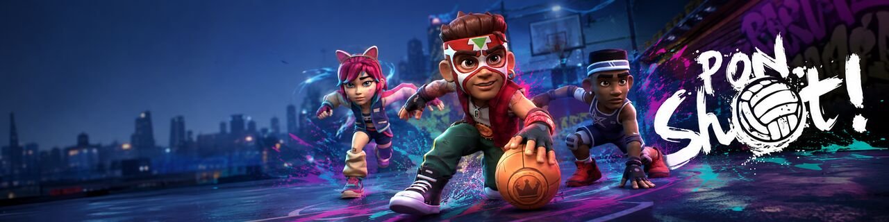 Ponshot — 3D characters key art
