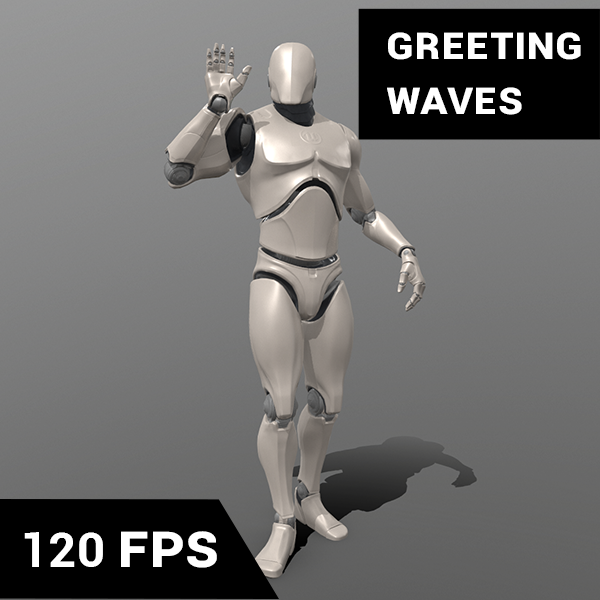 Gesture Greeting Waves Mocap