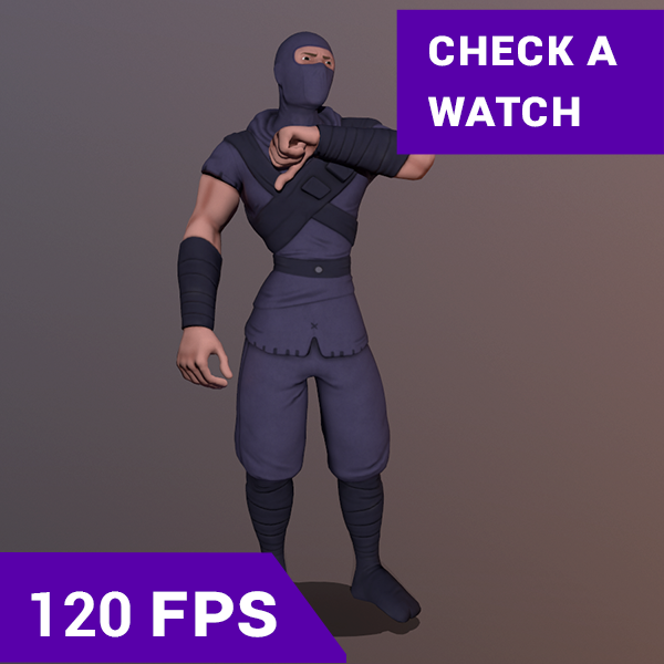 Mocap Animation Check a Watch